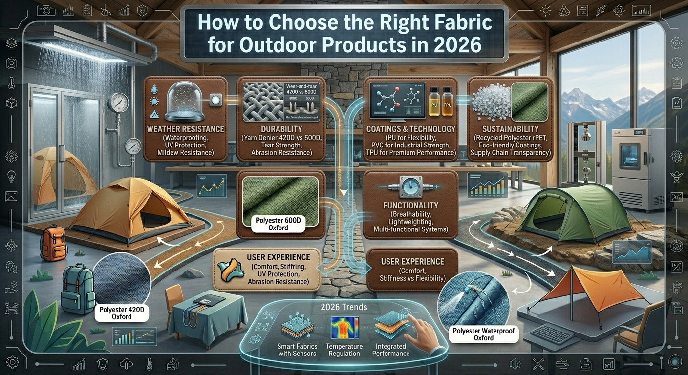 How to Choose the Right Fabric for Outdoor Products in 2026